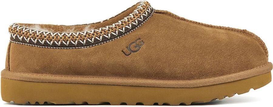 UGG Pantoffels Dames Sloffen Instappers Suède Harde zool Dichte hiel 5955 Zwart - Foto 6