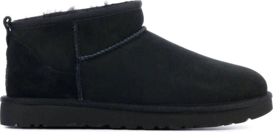 UGG Vrouwen Suède Enkellaarsjes Laarzen Damesschoenen 1116109 Zwart - Foto 1