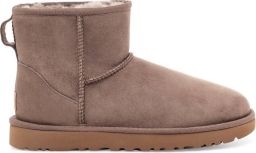 UGG Enkellaarsjes Laarzen Suède Classic Mini II Beige combi