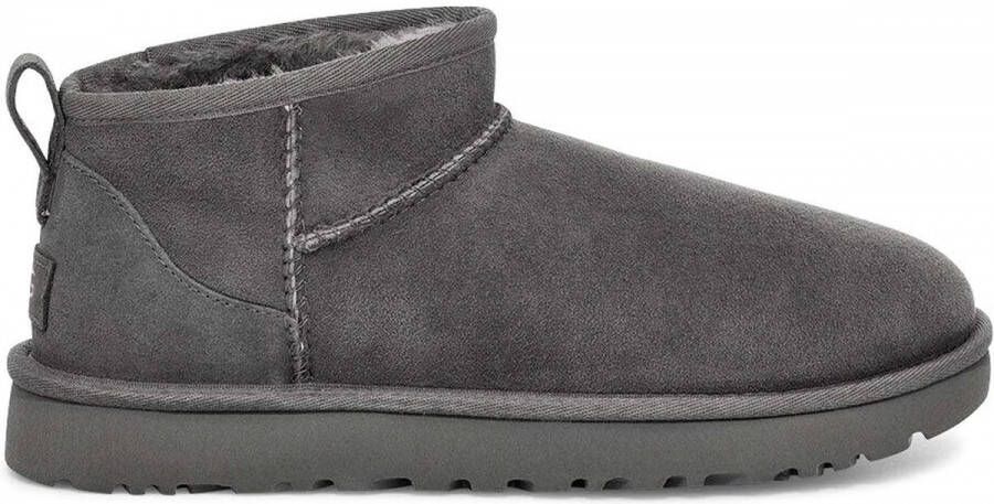 Ugg W Classic Ultra Mini Boots Dames grey maat: 36 beschikbare maaten:36 37 41