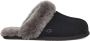 UGG Pantoffels Dames W Scuffette Ii Maat: 36 Materiaal: Suède Kleur: Zwart - Thumbnail 2