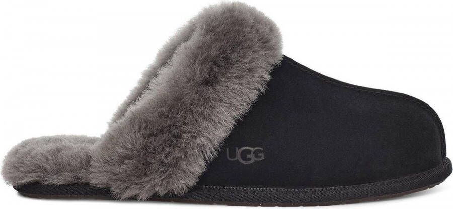 UGG Pantoffels Scuffette II Pantoffels klompen mules flats met bontkraag