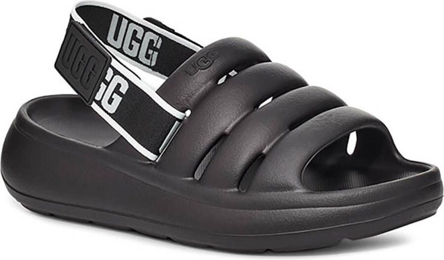 Ugg Flat Sandals MIINTO 3a1f7d76855bb4348be2 Zwart