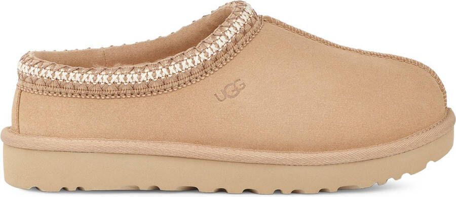 Bruin Tinten W Tasman Pantoffels Sloffen Dames Beige