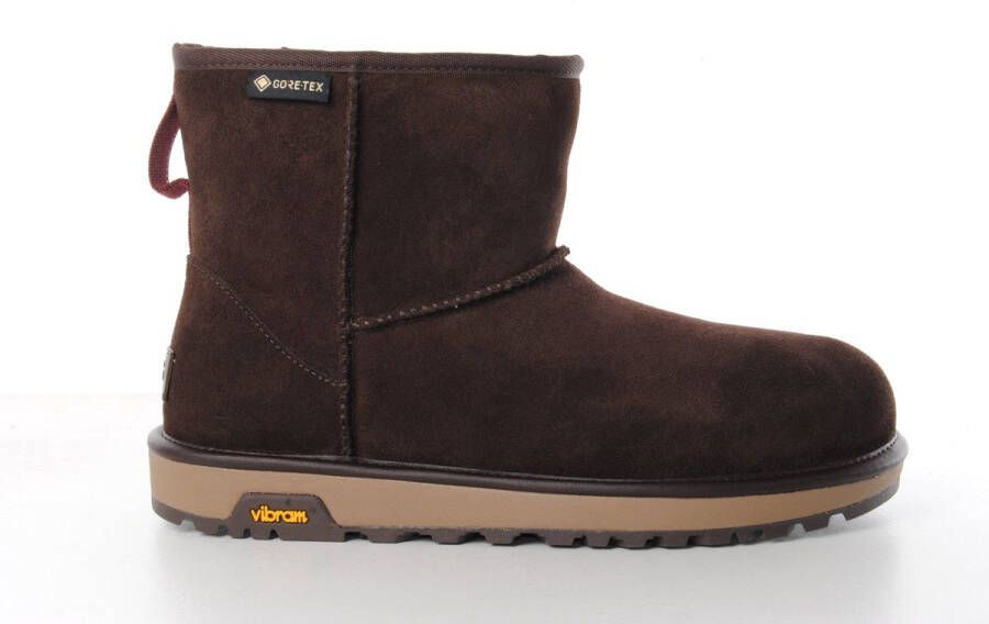 UGG waterdichte met wol gevoerde herenboot suède bruin
