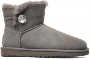 UGG Boots zonder sluiting Mini Bailey Button Bling met mooie kristalsteen