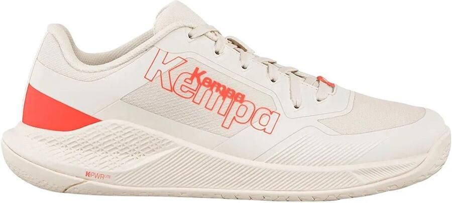 Uhlsport Kempa Kourtfly Three Indoor Sportschoenen Voor Dames Beige 1 2 Vrouw
