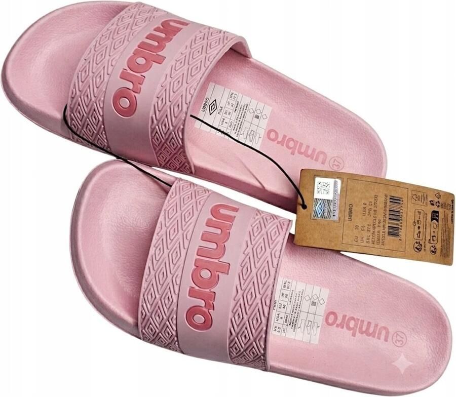 Umbro Dames Slippers Roze Perfect voor Strand & Zwembad