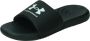 Under Armour Ansa Fixed Slides 3023761-004 Mannen Zwart Slippers - Thumbnail 13