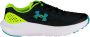 Under Armour GGS Surge 4 fitness schoenen zwart aqua geel Jongens Meisjes Mesh 36.5 - Thumbnail 1
