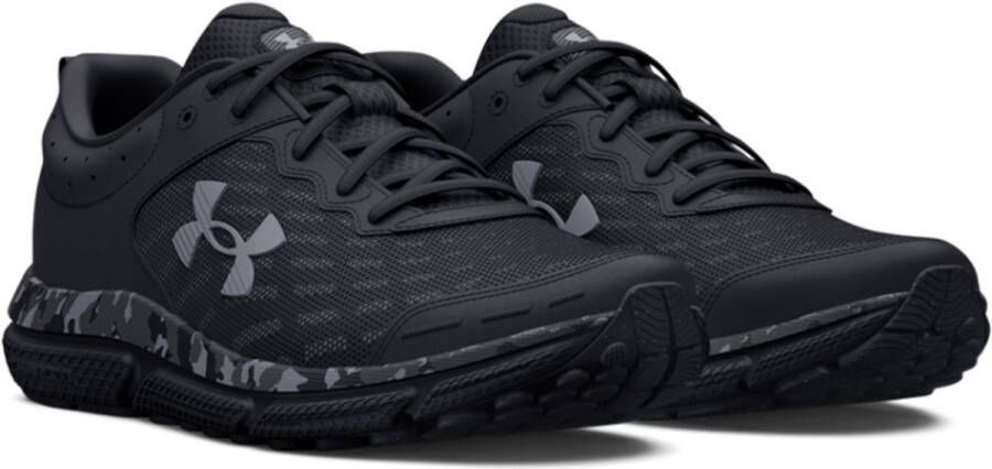 Under Armour Charged Assert 10 Camo Hardloopschoenen Trainers Heren 3027036 001 zwart