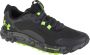 Under Armour Herenhardloopschoenen Charged Bandit Trail 2 Jet Grijs Zwart Lime Surge 44.5 - Thumbnail 1
