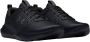 Under Armour Charged Commit 4 trainingsschoenen sneakers heren 3026017 005 zwart - Thumbnail 4