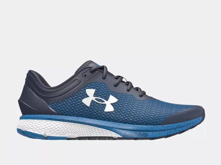 Under Armour Charged Escape 3 BL Sportschoenen Voor Heren Charged Zool Midnight Navy Blue White