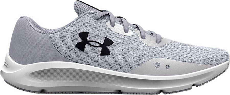 Under Armour Charged Pursuit 3 Hardloopschoenen Halo Gray Mod Gray Black Dames