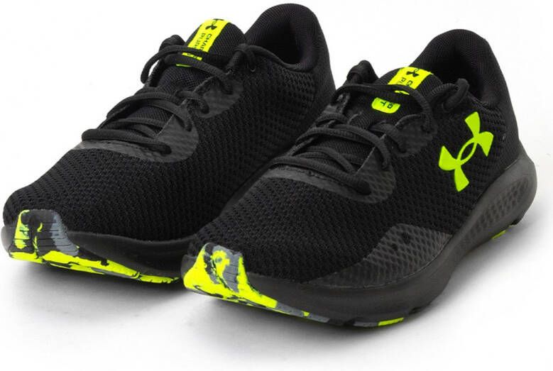 Under Armour Charged Pursuit 3 hardloopschoenen heren 3024878 06 zwart geel