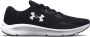 Under Armour Charged Pursuit 3 Hardloopschoenen Black White Dames - Thumbnail 1