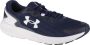 Under Armour Charged Rogue 3 3024877-401 Mannen Marineblauw Hardloopschoenen - Thumbnail 1