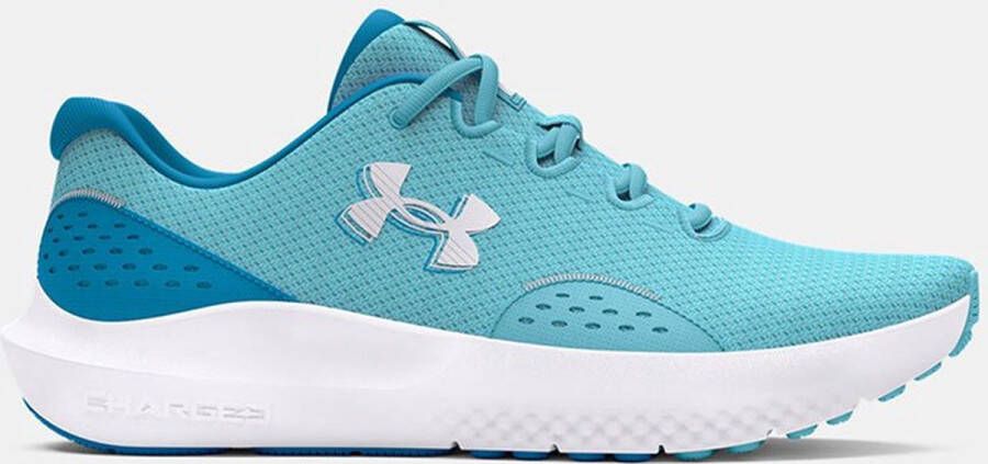 Under Armour Charged Surge 4 Hardloopschoenen Blauw 1 2 Vrouw