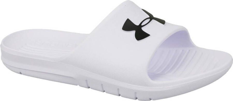 Under Armour Core PTH Slides 3021286-100 Mannen Wit Slippers