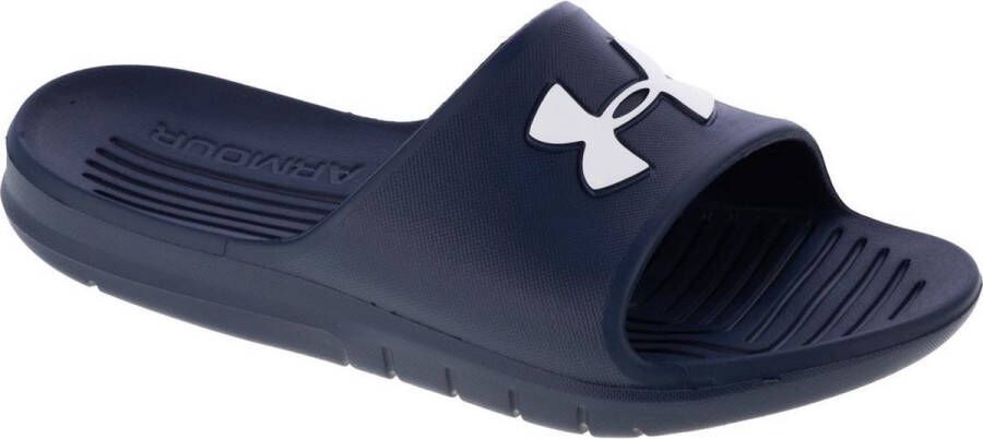 Under Armour Core PTH Slides 3021286-400 Mannen Marineblauw Slippers