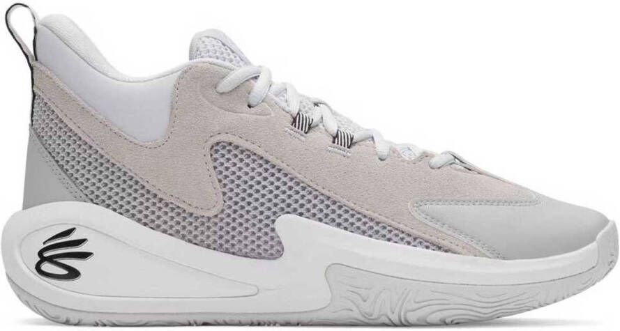 Under Armour Curry 3z 25 Suede Basketbalschoenen Grijs 1 2 Man