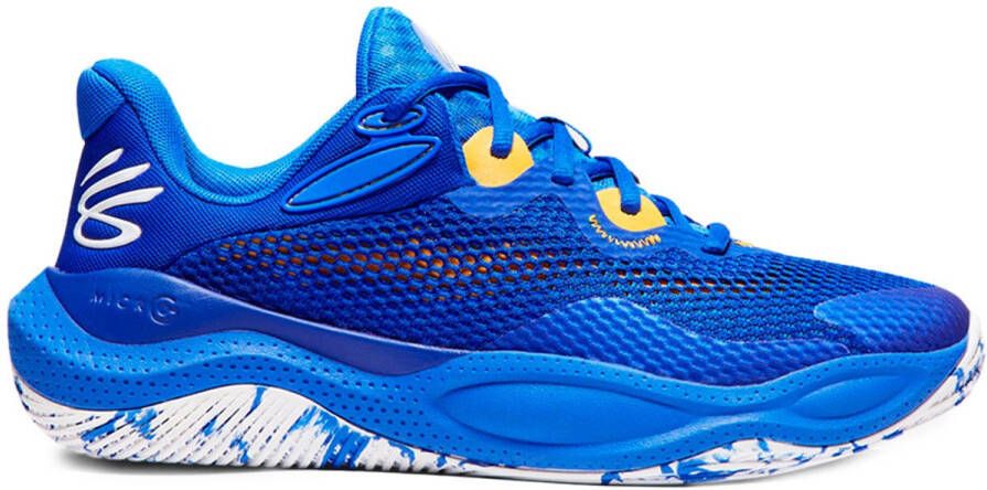 Under Armour Curry Splash 24 Basketbalschoenen Blauw Man