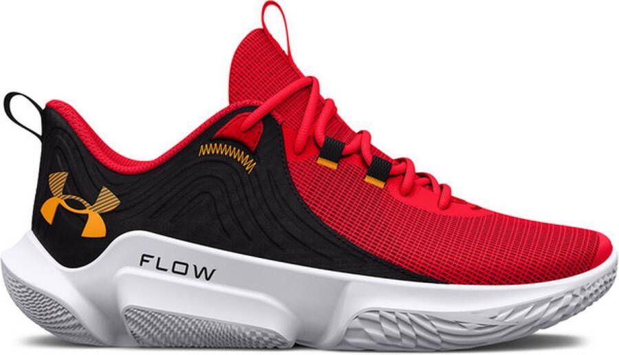 Under Armour Flow Futr X 2 Bolt Red Black Orange Shock Basketball Perfor ce 3024978-600