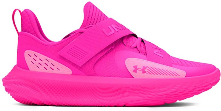 Under Armour Flow Futr X 4 Basketbalschoenen Roze 1 2 Man