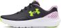 Under Armour Ggs Surge 4 Hardloopschoenen Zwart Jongen - Thumbnail 1