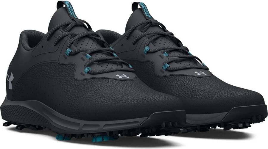 Under Armour Golf Charged Draw 2 Wide Golfschoenen Zwart - Foto 4