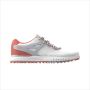 Under Armour Golf UA W Charged Breathe SL-White Halo Gray Electric Tangerine - Thumbnail 1