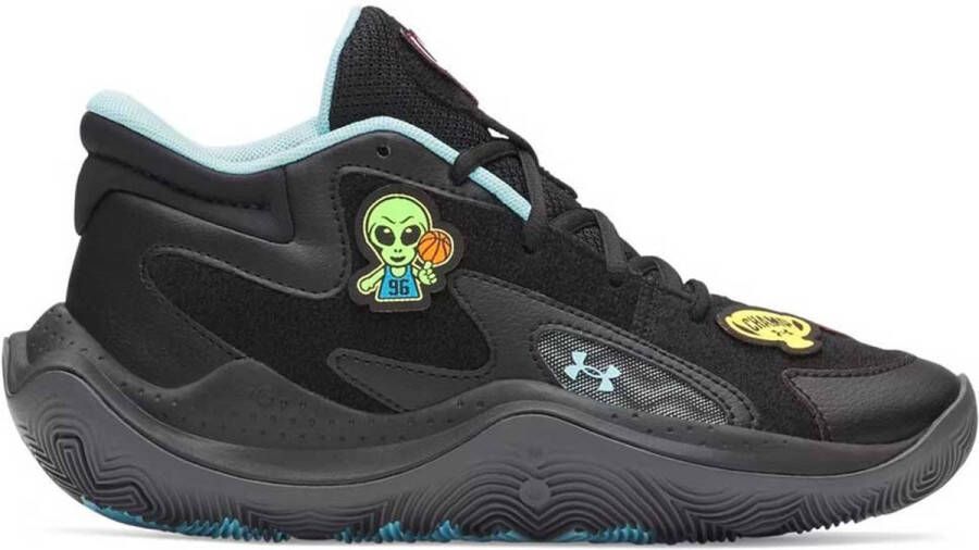 Under Armour Gs Jet ´25 Vc Basketbalschoenen Zwart