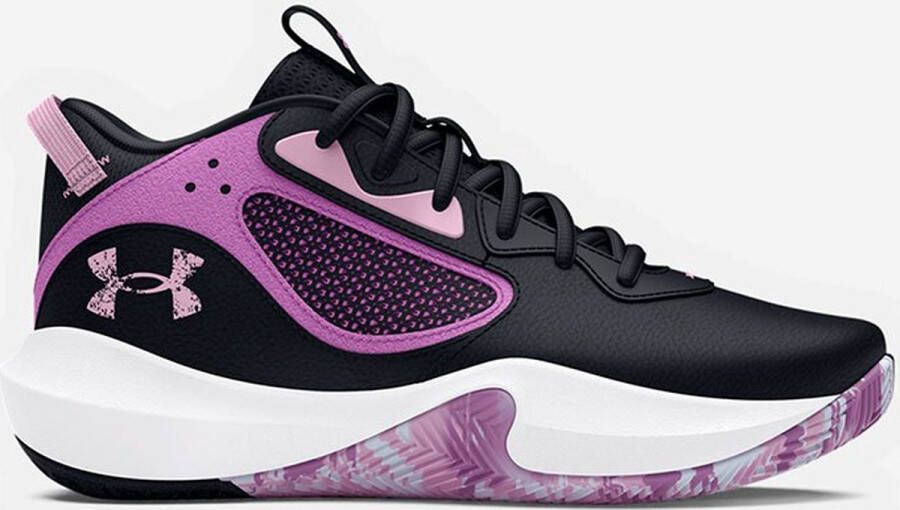 Under Armour Gs Lockdown 6 Basketbal Schoenen Roze 1 2 Man