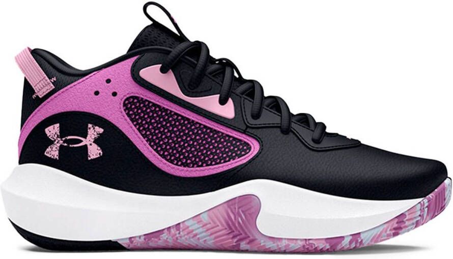 Under Armour Gs Lockdown 6 Basketbalschoenen Roze