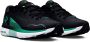 Under Armour HOVR Infinite 5 Hardloopschoenen Black White Green Breeze Heren 1 - Thumbnail 1