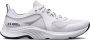 Under Armour HOVR Omnia Training Schoenen White Black Dame - Thumbnail 1