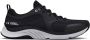 Under Armour Hovr Omnia Womens Black Black White Basketball Performance 3025054-001 - Thumbnail 1