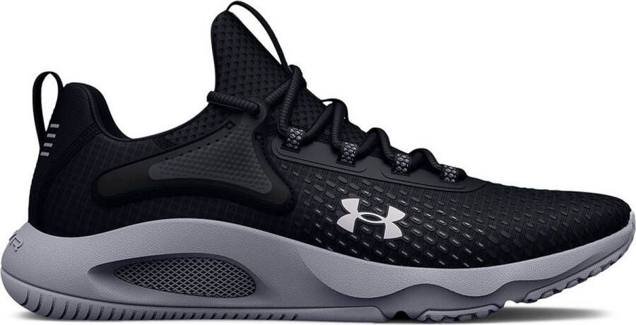 Under Armour HOVR Rise 4 Sneakers Heren Black Mod Gray Halo Gray