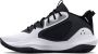 Under Armour Kinder Basketball-Schuhe UA Lockdown 6 White Black-36 5 ) - Thumbnail 1