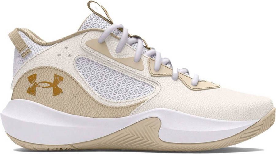 Under Armour Lockdown 6 Basketbal Schoenen Beige 1 2 Man