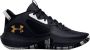 Under Armour Lockdown 6 Basketbal Schoenen Zwart Man - Thumbnail 1