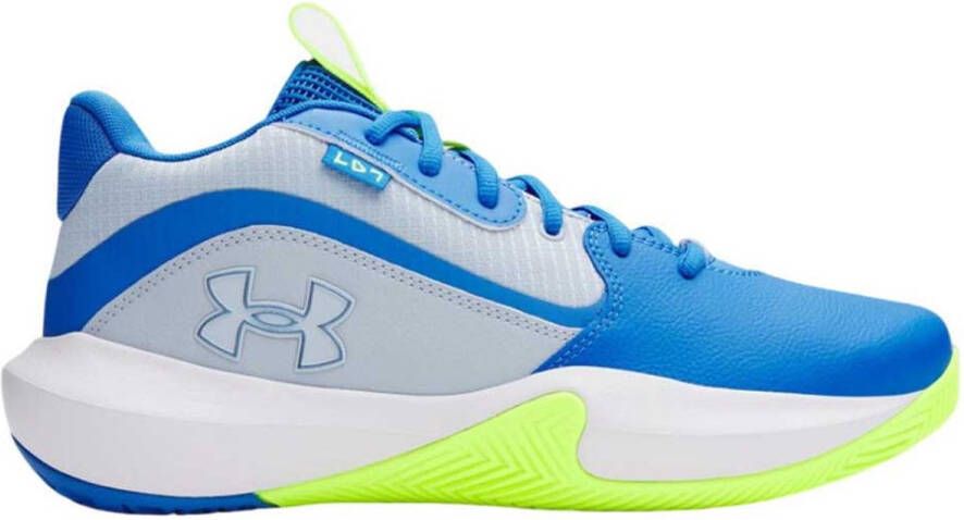 Under Armour Lockdown 7 Basketbalschoenen Blauw Man