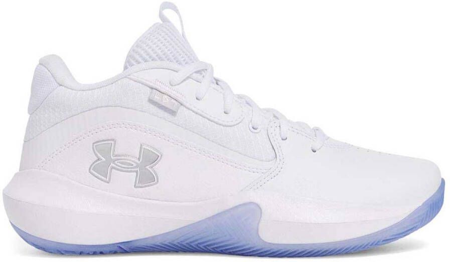 Under Armour Lockdown 7 Basketbalschoenen Wit Man