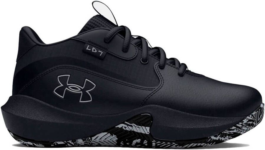 Under Armour Lockdown 7 Junior Basketbalschoenen Zwart Man
