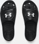 Under Armour Locker IV SL 3023758 001 Mannen Zwart Slippers - Thumbnail 7