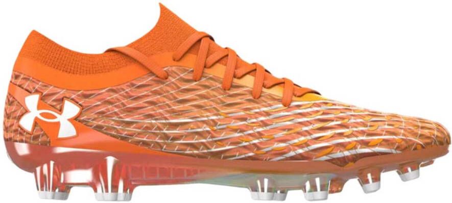 Under Armour Magnetico Elite 5 Fg Voetbalschoenen Oranje