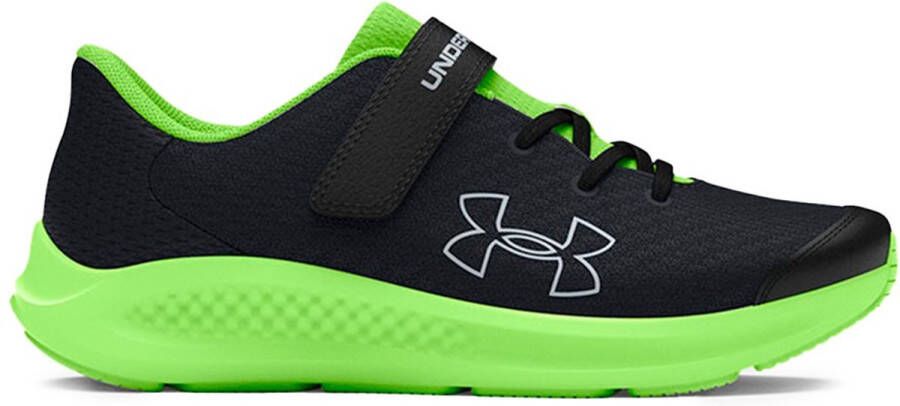 Under Armour Ps Pursuit 3 Big Logo Ac Hardloopschoenen Groen 1 2 Jongen
