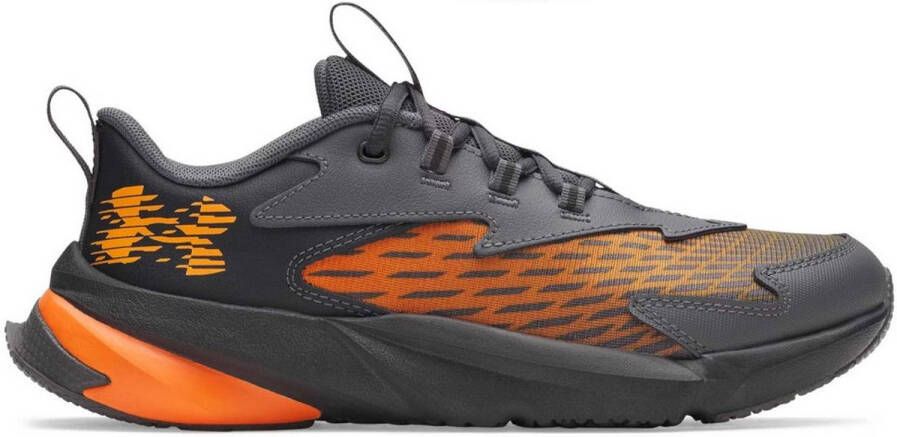 Under Armour Scramjet 7 Hardloopschoenen Oranje Grijs Jongen