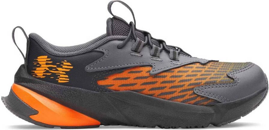 Under Armour Scramjet 7 Hardloopschoenen Oranje Grijs Jongen
